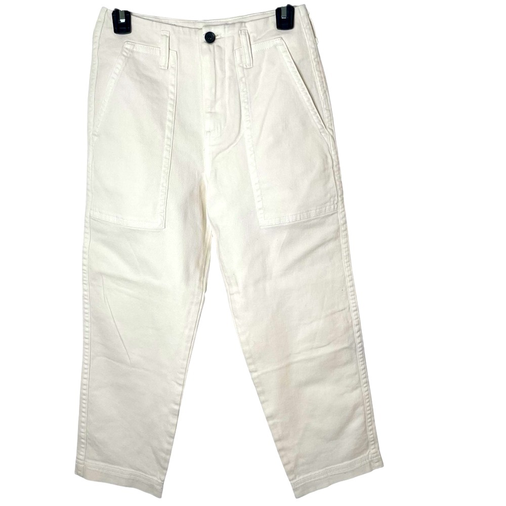 Everlane‎ Bone Cream The Utility Straight Leg Pant in Size 0